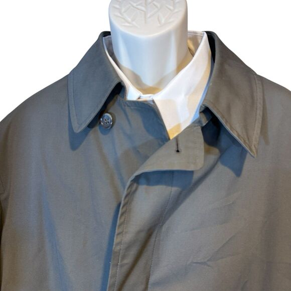 London Fog Maincoat 44L – Made in USA – Vintage Raincoat/Overcoat - Picture 7 of 16